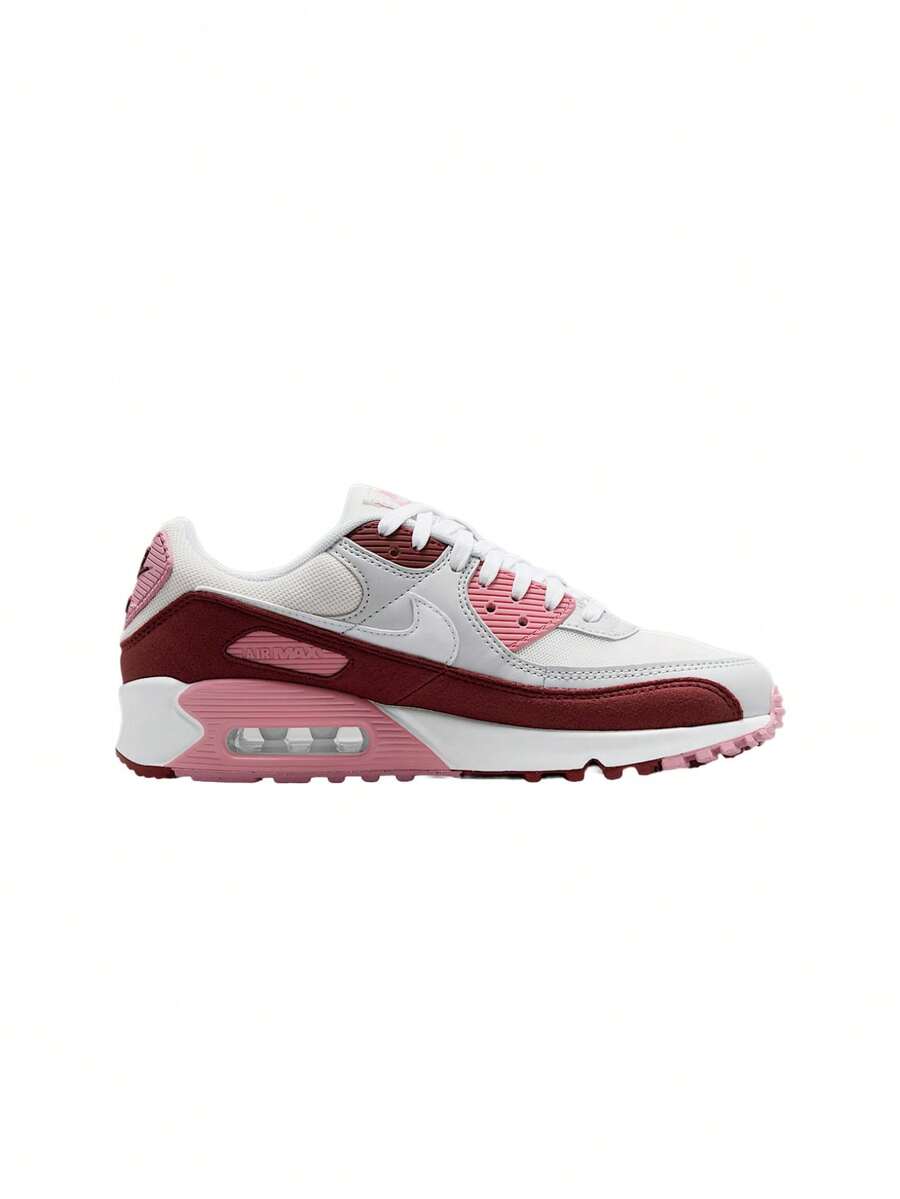 Nike Air Max 90 SE Neapolitan Women's Shoes Dark Team Red / Platinum Tint / Pure Platinum / White HM9451