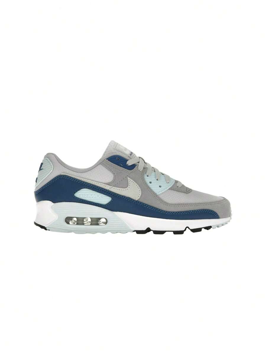 Nike Air Max 90 Men's Sneakers White Platinum / Glacier Blue FN6958