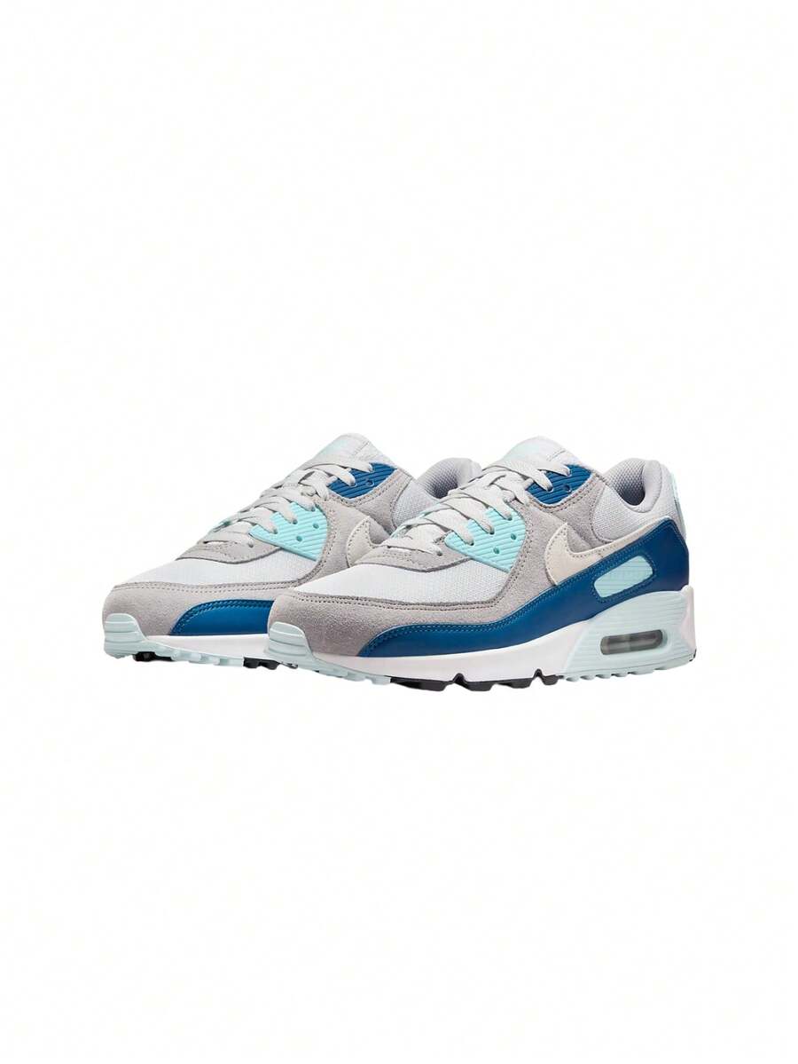 Nike Air Max 90 Men's Sneakers White Platinum / Glacier Blue FN6958